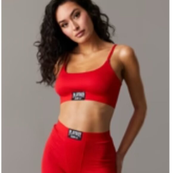 Playboy Ribbed Scoopneck Bralette PlayBoy Club 53 boxing - Picture 6 of 6